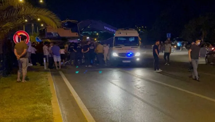 Tır İle Otomobilin Çarpışması sonucu 2 kişi yaralandı