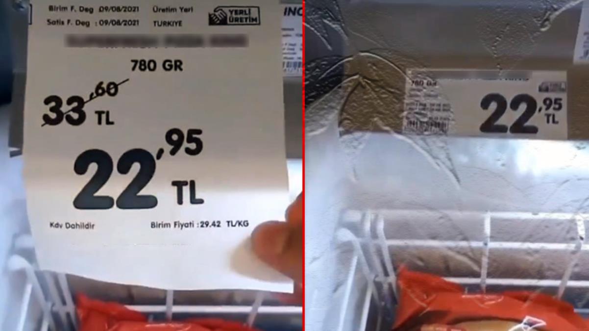 Bu kayıt ünlü market zincirinin fiyat oyununu gözler önüne serdi