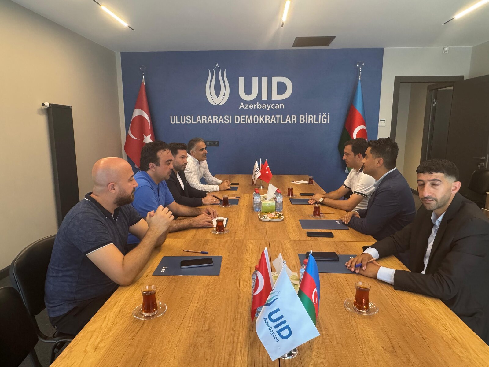 Azerbaycan UID'ye Basın Ziyareti 