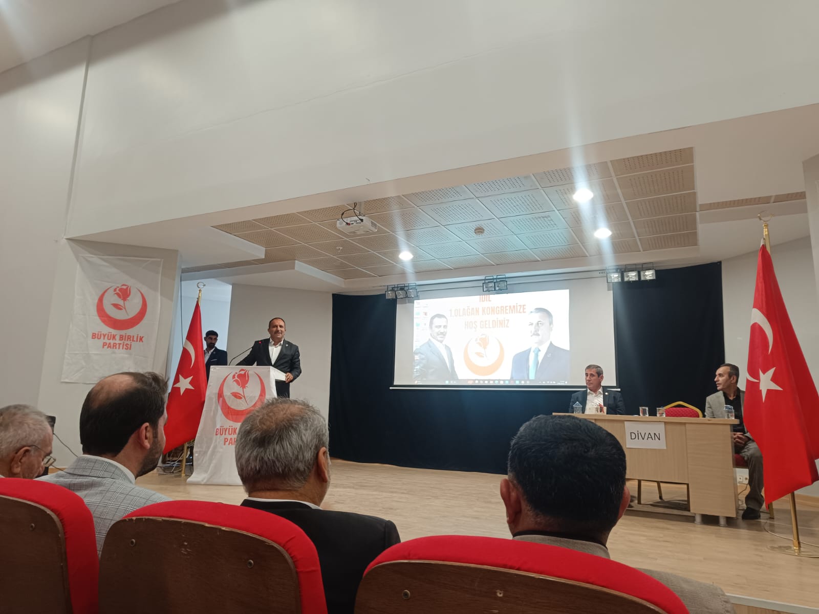 Büyük Birlik Partisi İdil İlçe Kongresi Yoğun Katılımla Gerçekleştirildi