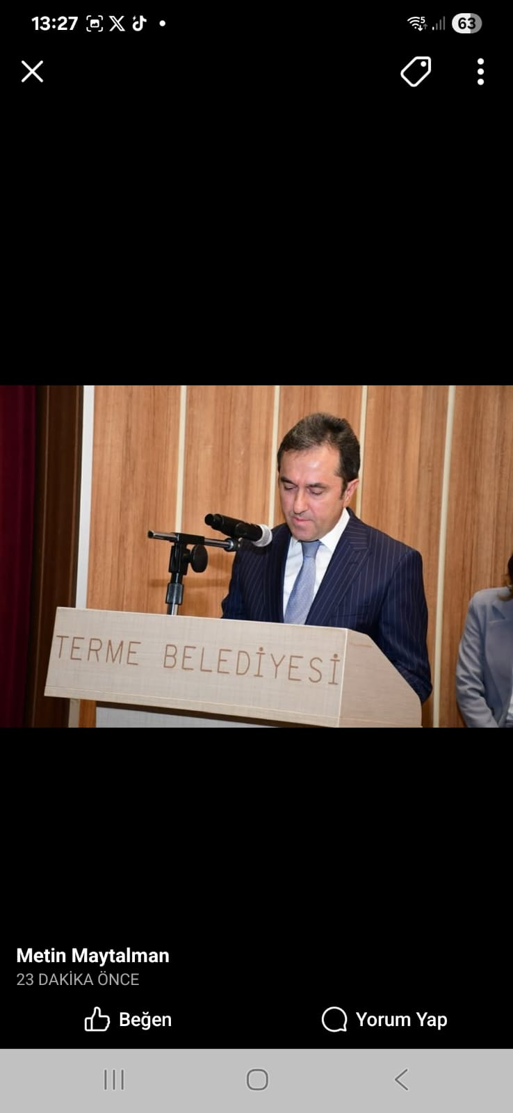Terme’de 29 Ekim Cumhuriyet Bayramı coşkuyla kutlandı tören geçişi şiirler halk oyunları ve ödül töreniyle renkli anlar yaşandı