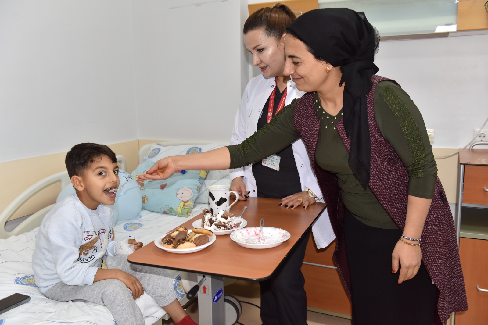 DİYARBAKIR'DA TEDAVİ GÖREN ÇOCUKLARIN 