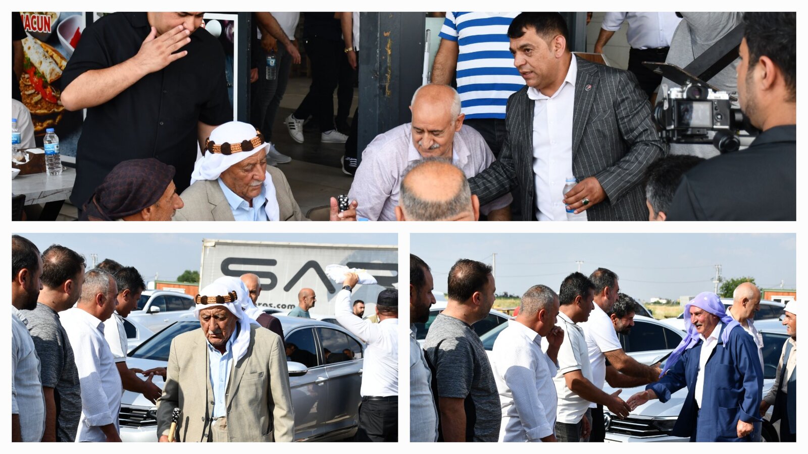 BBP Diyarbakır İl Başkanı Mehmet Çiçek'in yoğun girişimleriyle yıllardır süren husumet barışla son buldu