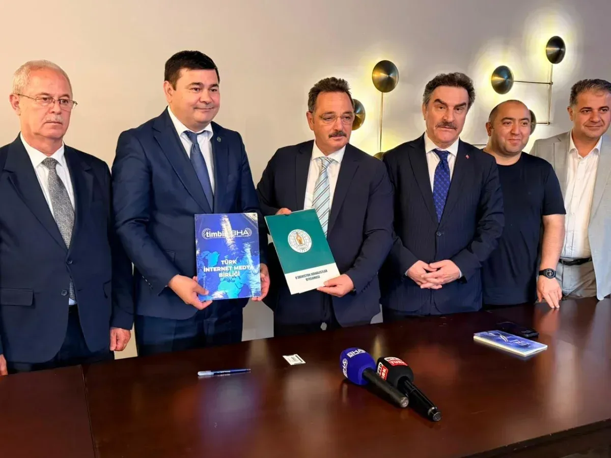Türk ve Özbek Medyası Güçlerini Birleştiriyor: TİMBİR ile Özbekistan Gazeteciler Birliği Arasında Tarihi Mutabakat