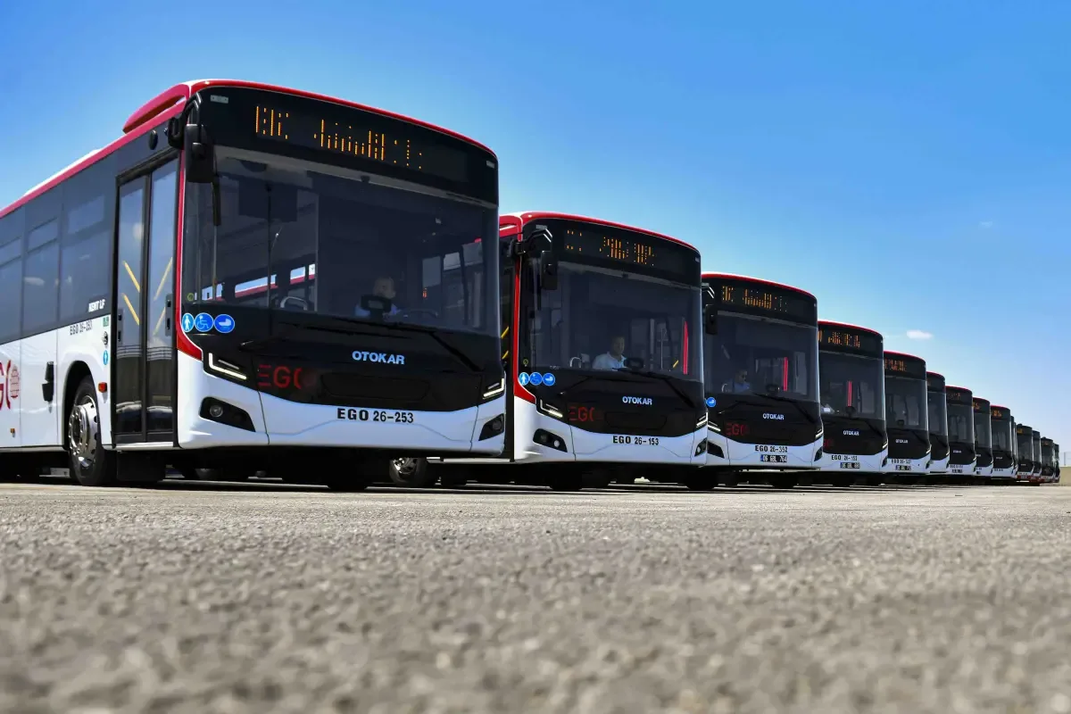 EGO otobüs filosu güçlenmeye devam ediyor: