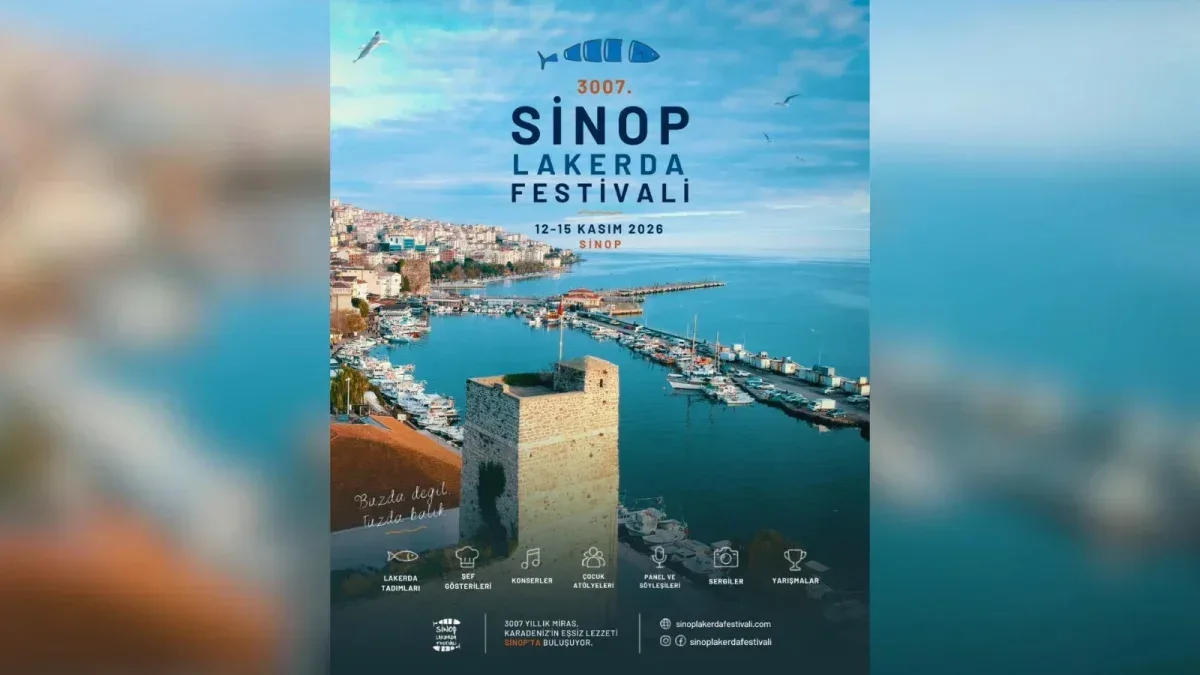 Sinop Lakerda Festivali 12-15 Kasım’da Sinop’ta başlıyor