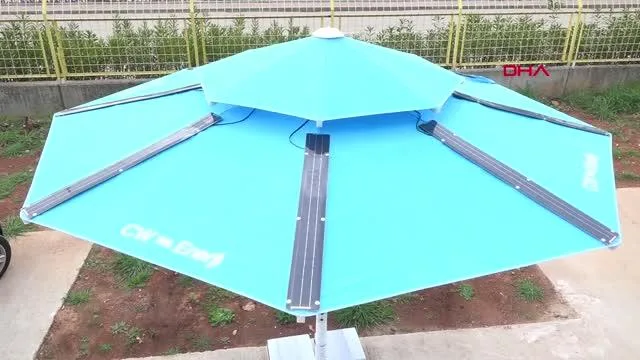 Güneş enerjisinden elektrik üreten plaj şemsiyeleri üretilecek