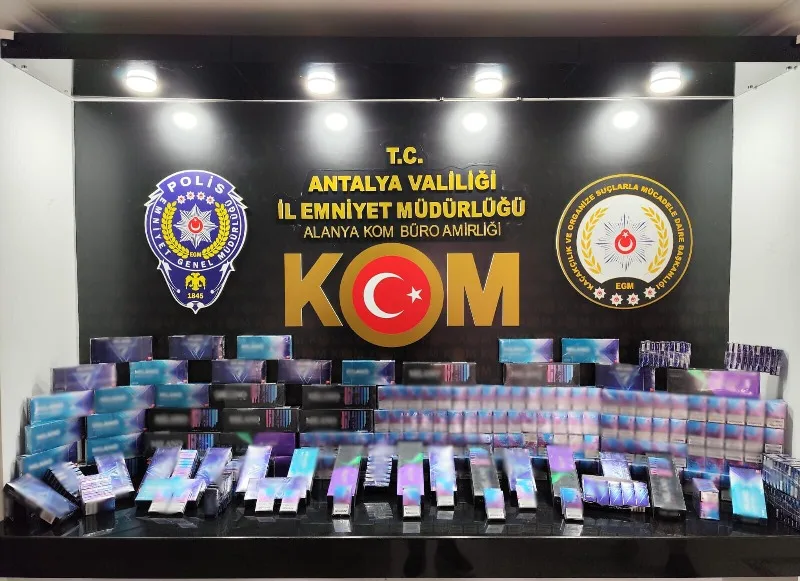 Kaçakçılık ve Organize Suçlarla Mücadele Kapsamında Son 1 Haftada Yapılan Çalışmalar