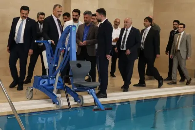 Ağrı'da Karaköse Hastanesi'nde hidroterapi ünitesi hizmete başladı